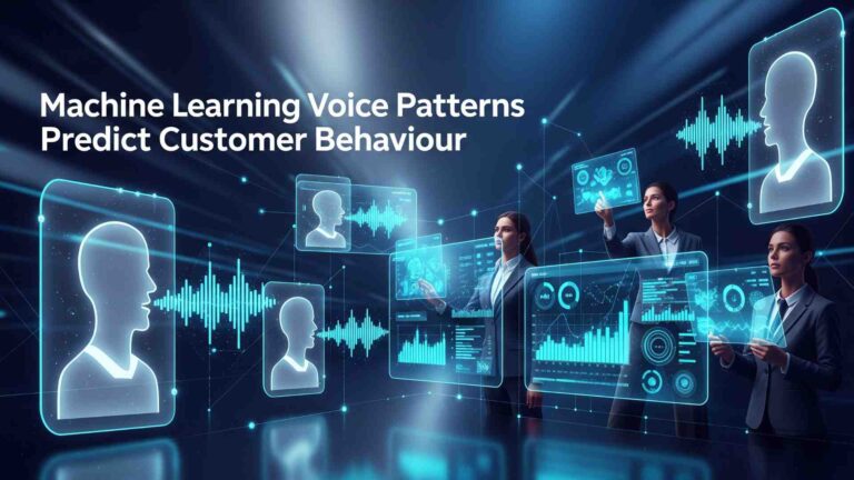Machine Learning Voice Patterns Predict Customer Behavior