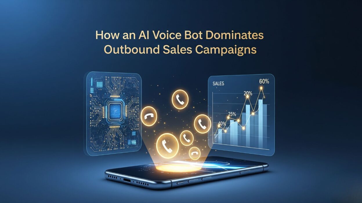 AI voice bot for outbound sales campaigns
