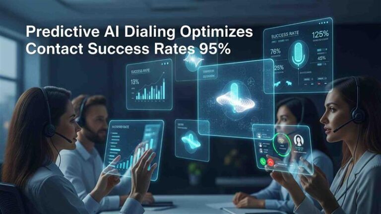 Predictive AI Dialing Optimizes Contact Success Rates 95%