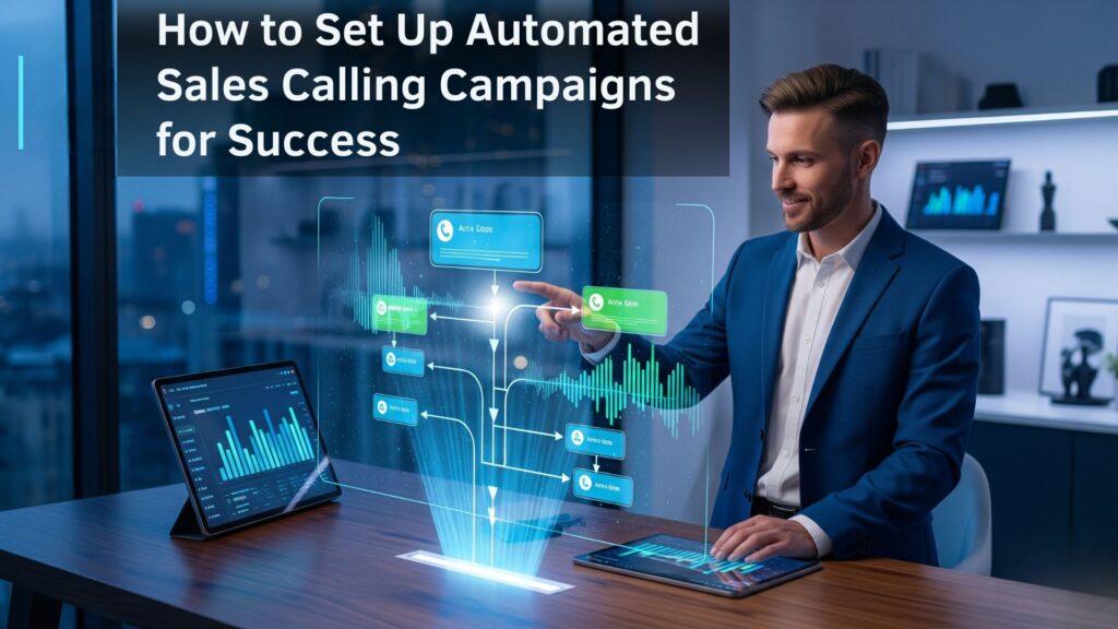 How to set up automated sales calling campaigns