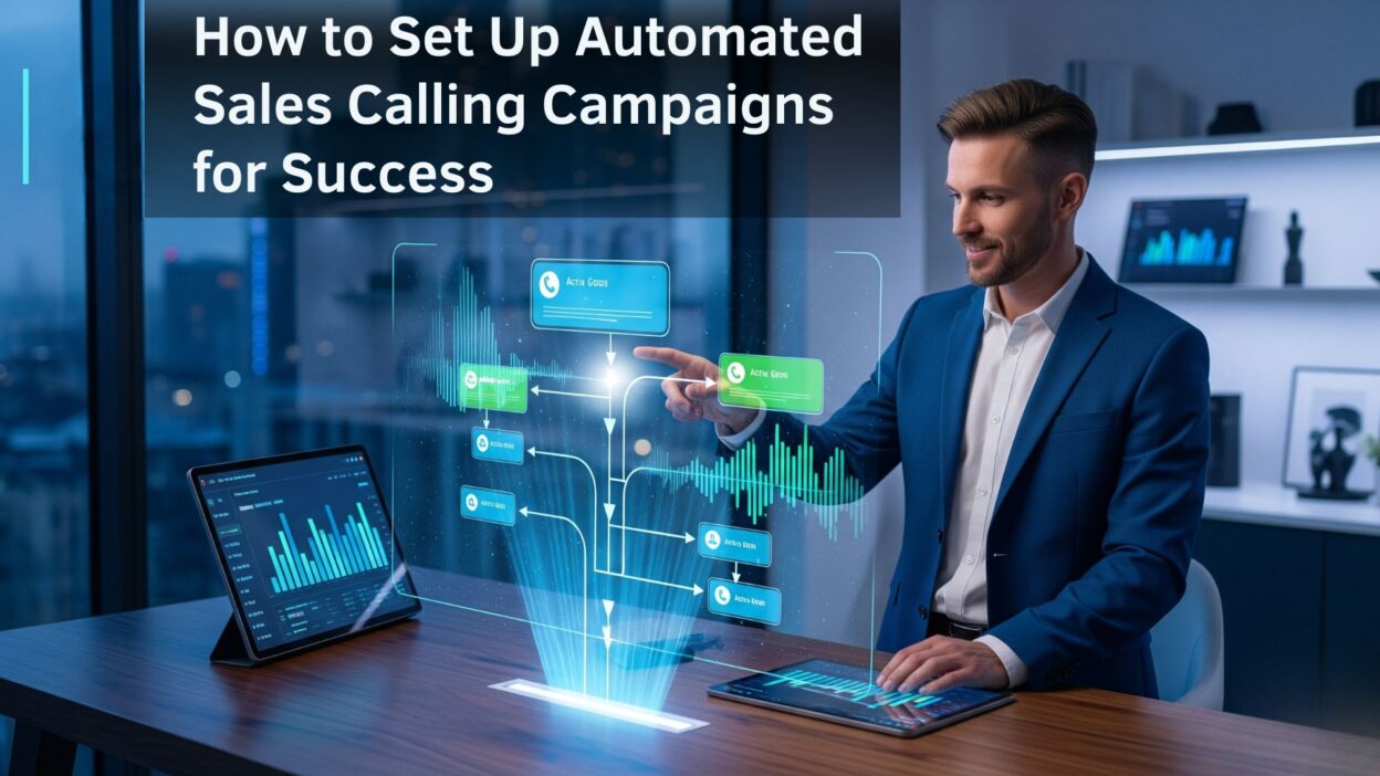 How to set up automated sales calling campaigns