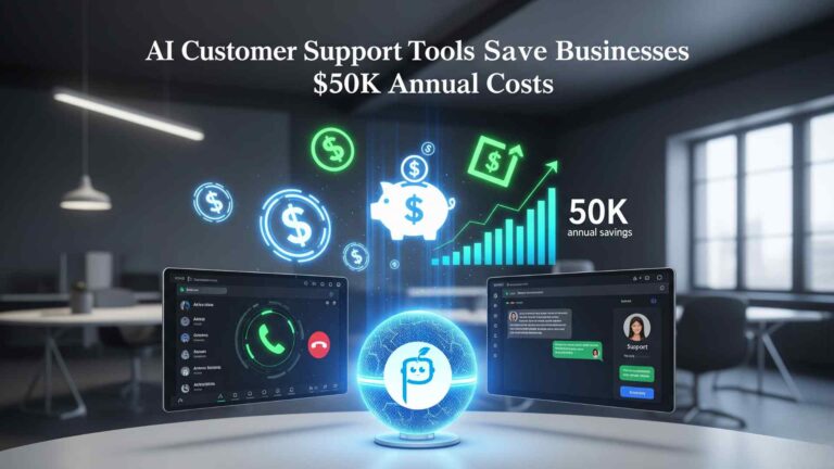 AI Customer Support Tools Save Businesses $50K Annual Costs