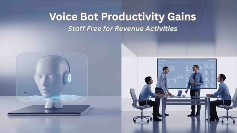 Voice Bot Productivity Gains: Staff Free for Revenue Activities