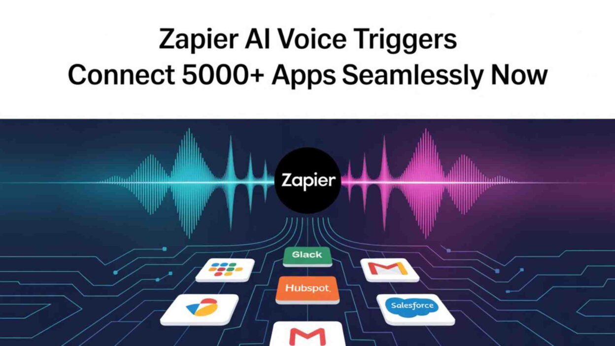 Zapier AI voice triggers