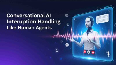 Conversational AI interruptions