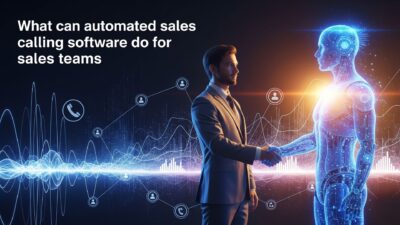 What is automated sales calling software
