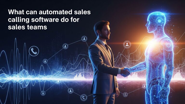 What Can Automated Sales Calling Software Do For Sales Teams
