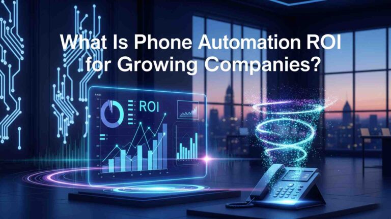 What Is Phone Automation ROI for Growing Companies?