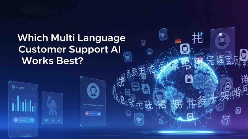 Multi language customer support AI
