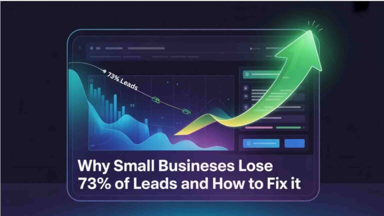 Why Small Businesses Lose 73% Of Leads And How To Fix It