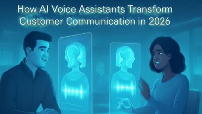 AI voice assistants for customer communication