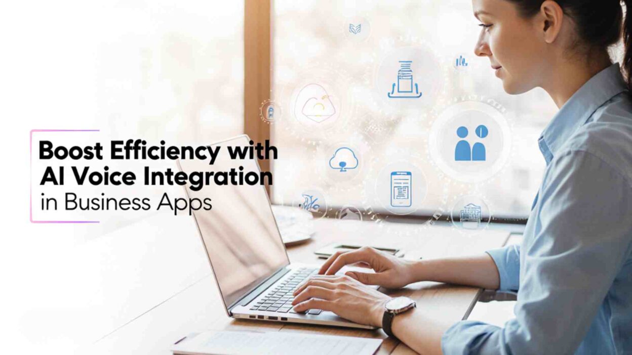 AI voice integration with business apps