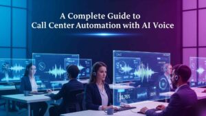AI voice call center automation
