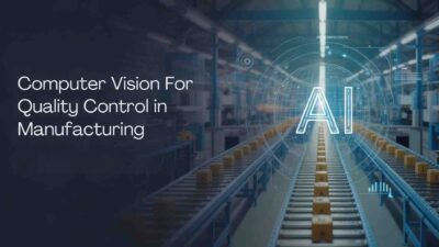 Computer vision for quality control