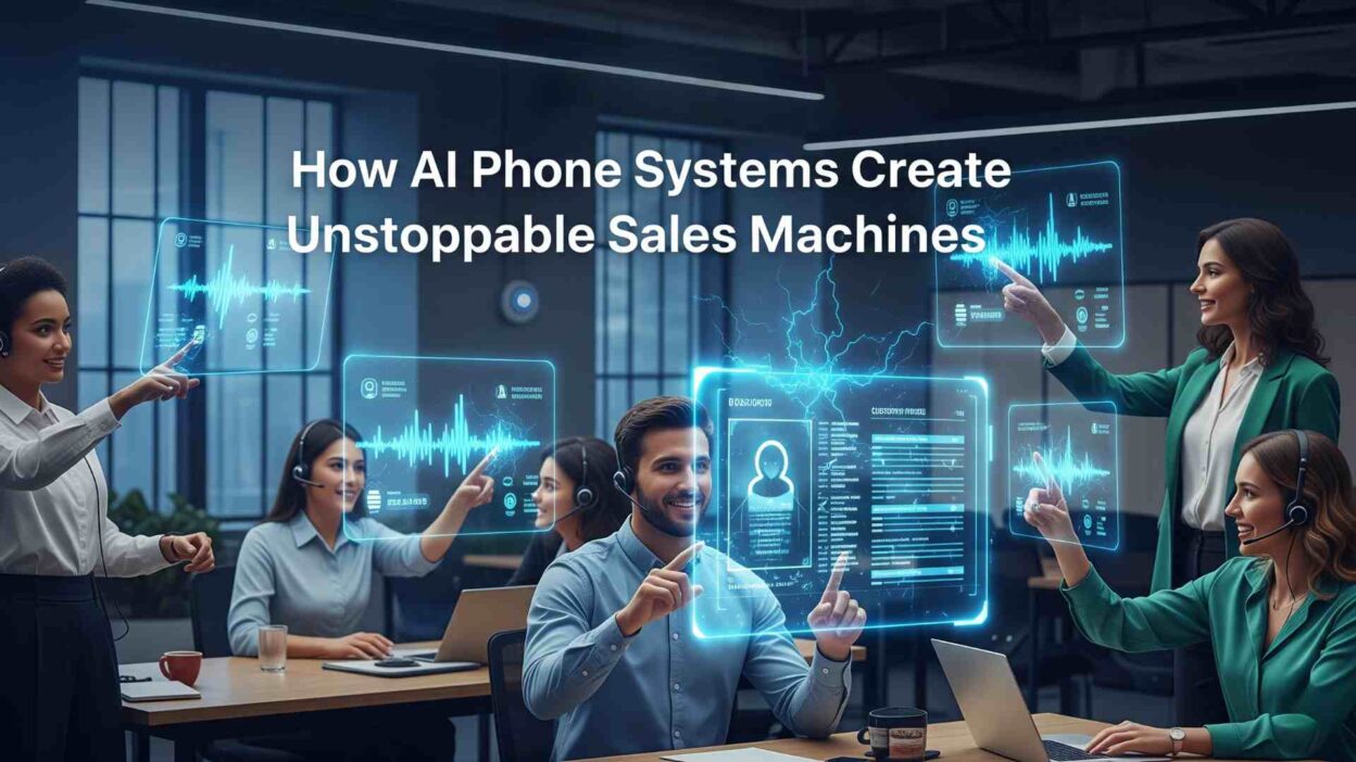 AI Phone Systems Create Unstoppable Sales Machines