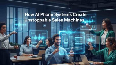 AI Phone Systems Create Unstoppable Sales Machines