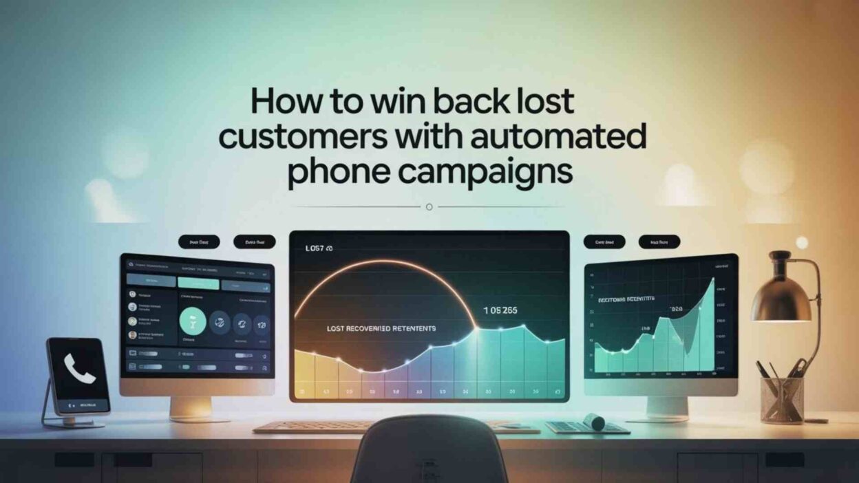 Win back customers phone automation