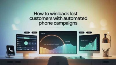 Win back customers phone automation
