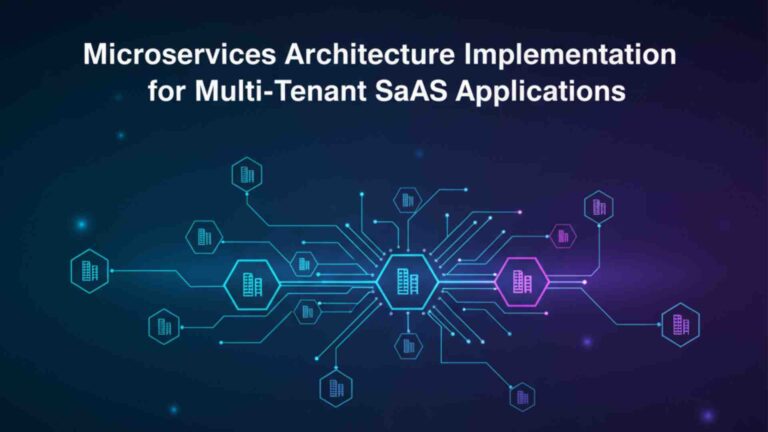 Microservices Architecture Implementation for Multi-Tenant SaaS Applications