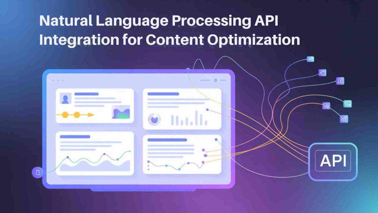 NLP API content optimization