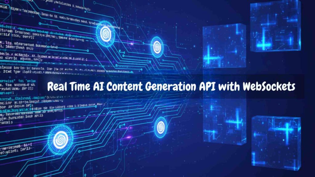 AI content generation API