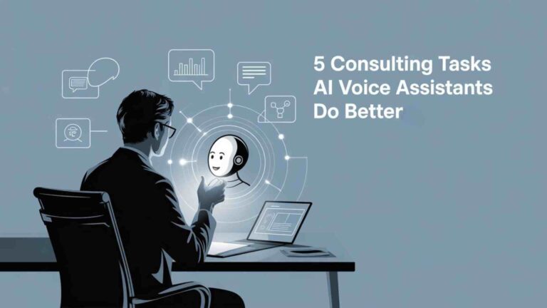 5 Consulting Tasks AI Voice Assistants Do Better
