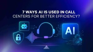 How AI is used in call centers
