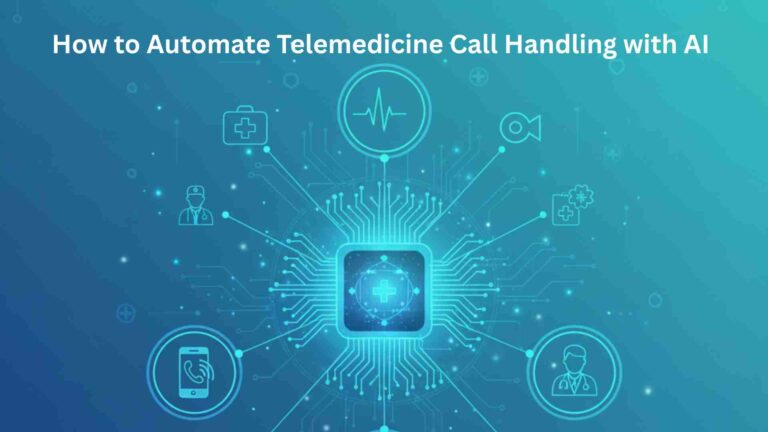 How to Automate Telemedicine Call Handling with AI