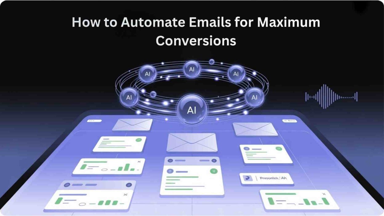 Email marketing automation for conversions