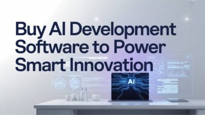 buy AI development software