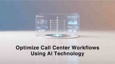 AI tools to optimize call center workflows