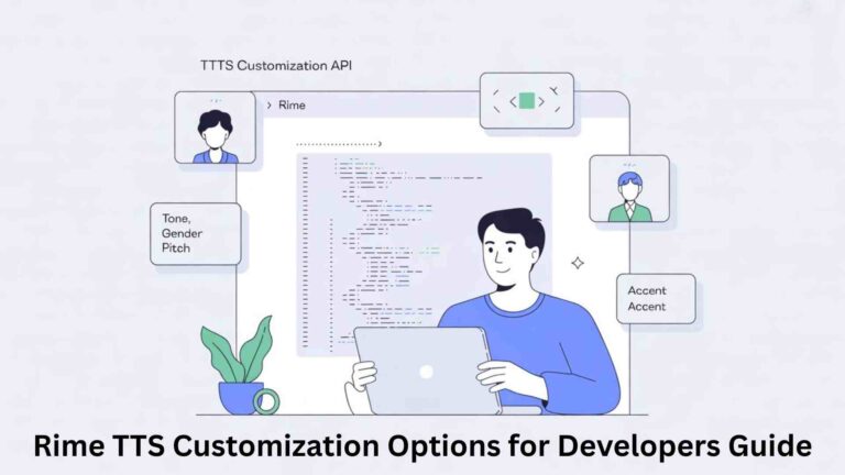 Rime TTS Customization Options for Developers Guide