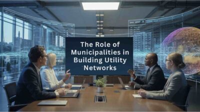 Role of municipalities in utility infrastructure