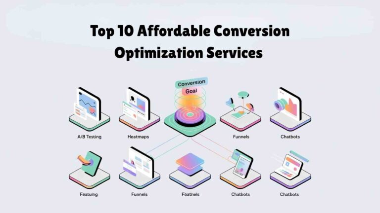 Top 10 Affordable Conversion Optimization Services
