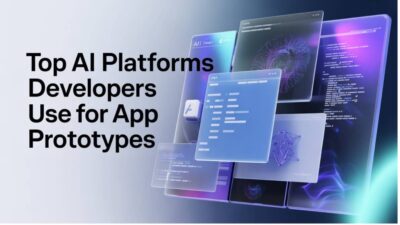 AI platforms for app prototyping