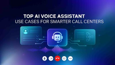 AI voice assistant use cases in call centers
