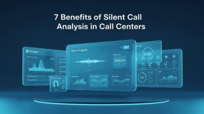 silent call analysis for call centers