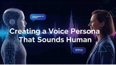 how to create a voice persona