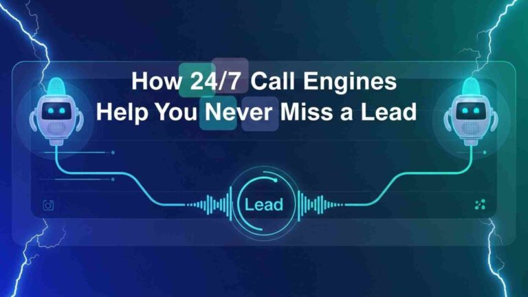 How 24/7 Call Engines Help You Never Miss a Lead