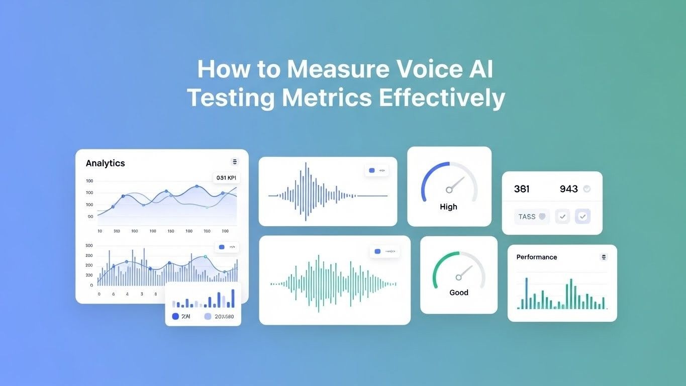How to Measure Voice AI Testing Metrics Effectively