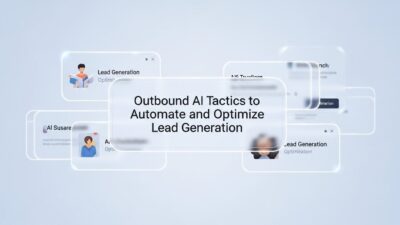 outbound AI tactics for lead generation