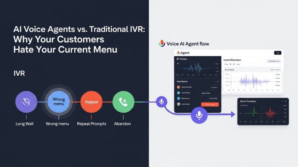 AI voice agents vs Traditional IVR
