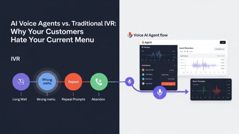 AI Voice Agents vs. Traditional IVR: Why Your Customers Hate Your Current Menu