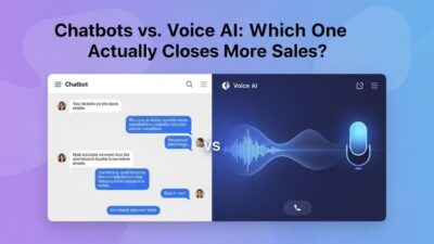 Chatbots vs Voice AI sales