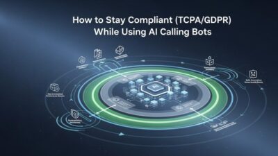 AI calling bots TCPA GDPR compliance