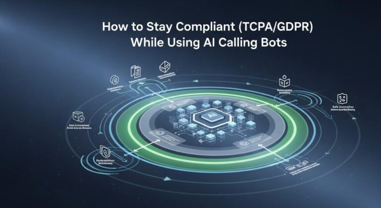 How to Stay Compliant (TCPA/GDPR) While Using AI Calling Bots