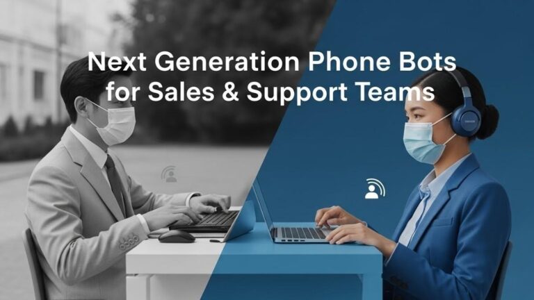 Next Generation Phone Bots for Sales & Support Teams