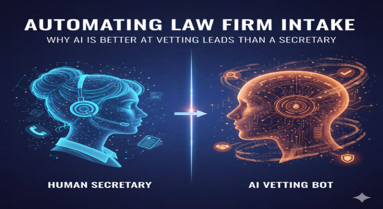 Automating Law Firm Intake: Why AI Is Better at Vetting Leads Than a Secretary