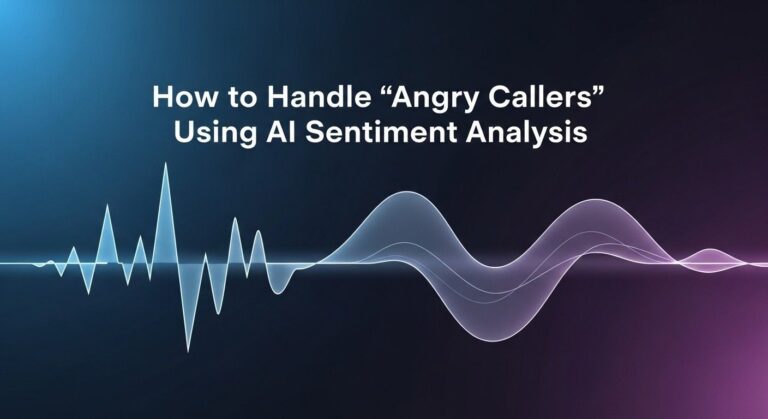 How to Handle “Angry Callers” Using AI Sentiment Analysis